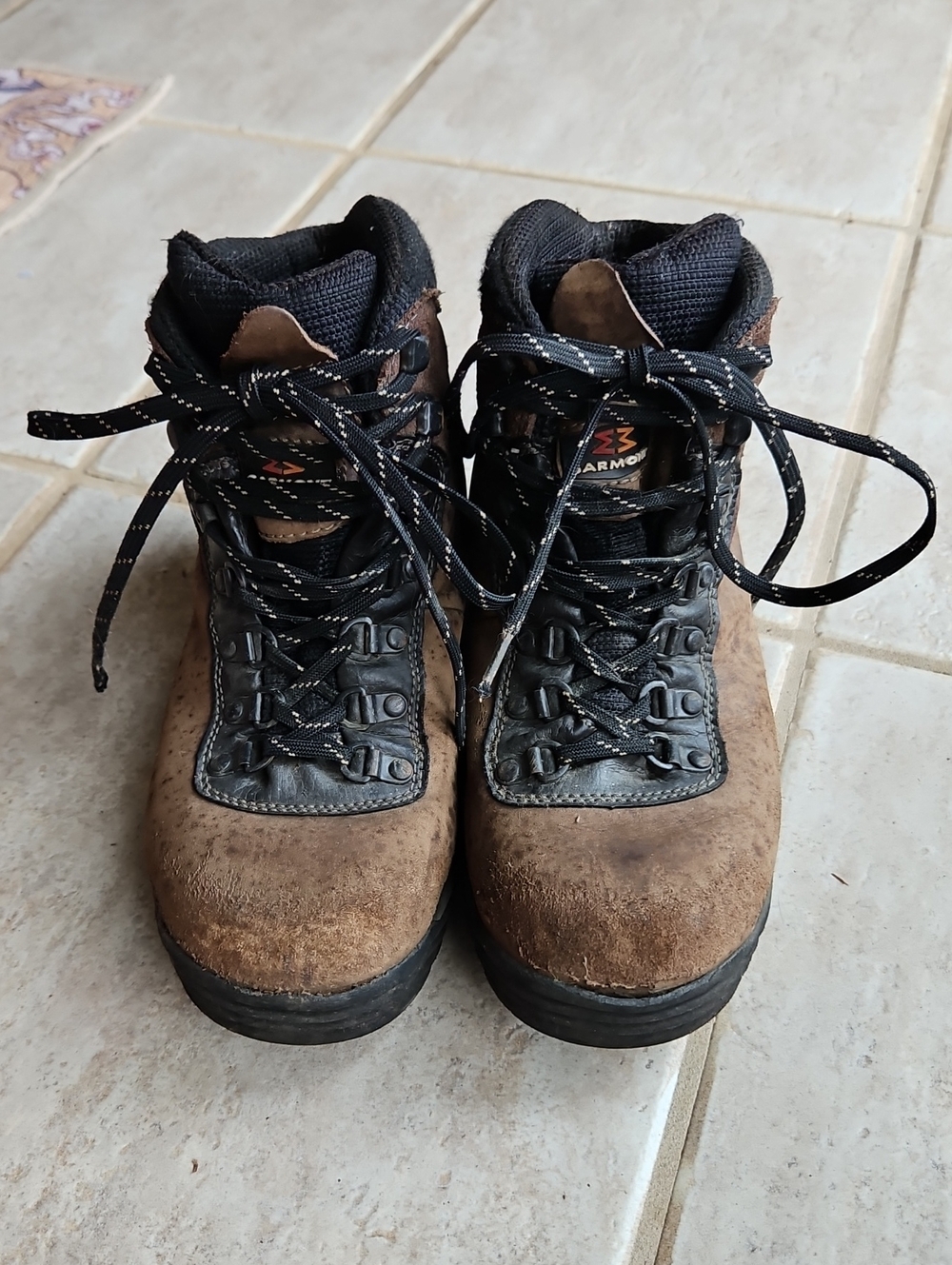 Durable Brown Leather Hiking Boots - Garmont